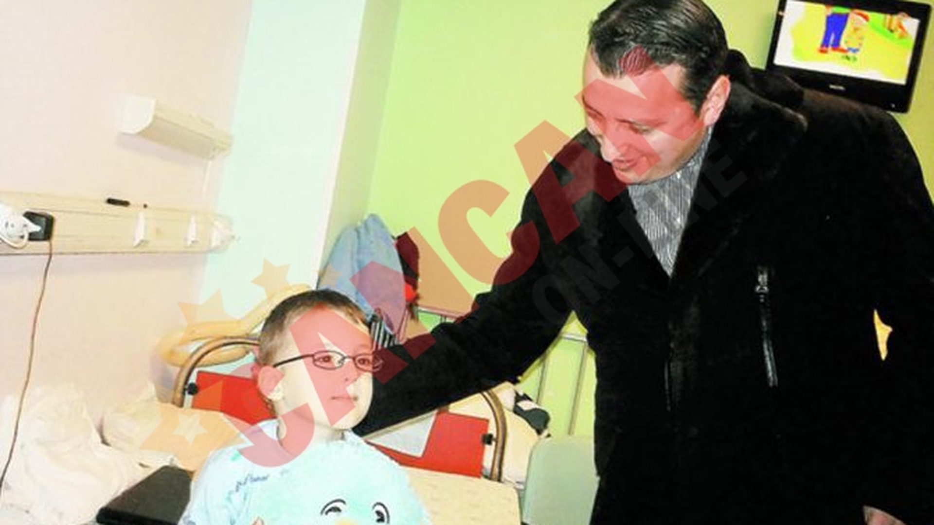 Stefan Florescu a vizitat copiii bolnavi de cancer
