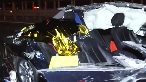 Accident înfiorător pe Autostrada București - Pitești. O fetiță de 1 an a fost decapitată după ce mașina în care era a intrat sub un tir