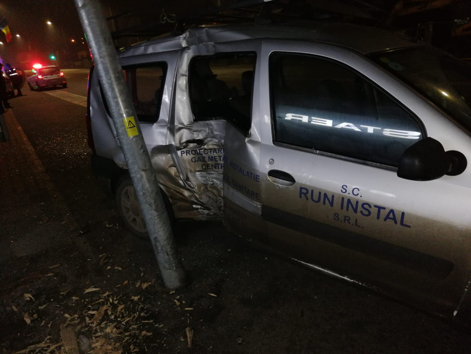 La un pas de tragedie din cauza alcoolului. Accident rutier în Cluj. Bilanțul victimelor