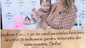 Fetiţa Biancăi a făcut un an, iar Victor Slav i-a compus un mesaj tulburător! Îţi dau lacrimile, nu alta