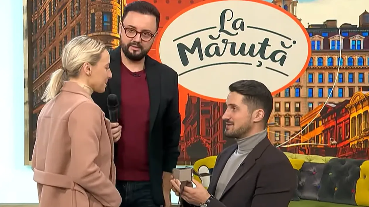Andrei Ciobanu de la Survivor și-a cerut iubita de soție, în direct. Cum a reacționat Marilena