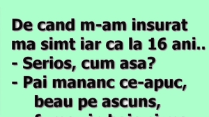 BANCUL ZILEI | Ca la 16 ani...