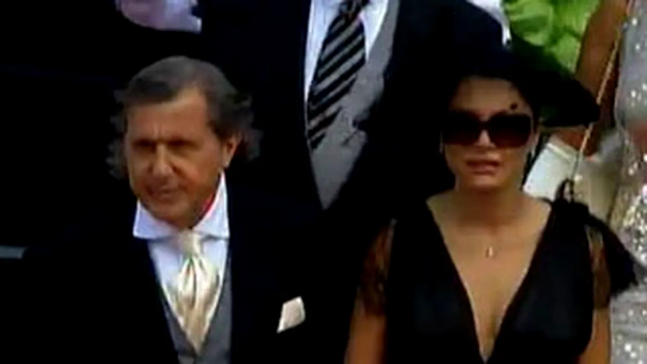 VIDEO Ilie Nastase si Brigitte Sfat, pe covorul rosu la nunta printului Albert de Monaco