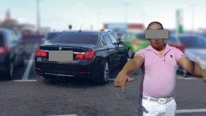 Mesajul viral postat de un „bombardier”. A stârnit hohote de râs, după ce s-a pozat lângă mașină: „În veață dacă nai BMW...”
