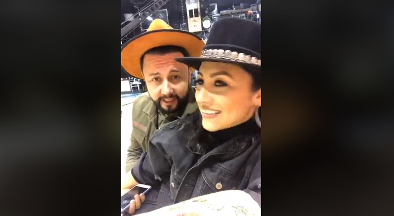 Andra a intrat în direct cu fanii, iar Măruță a intervenit. Dialog inedit: „Ai venit tu și i-ai zis lui nevastă-ta să mergeți acasă că gata!”