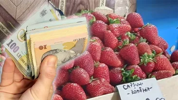 Mai scumpe decât carnea! Câți lei a ajuns 1 kg de capșuni în piețele din România