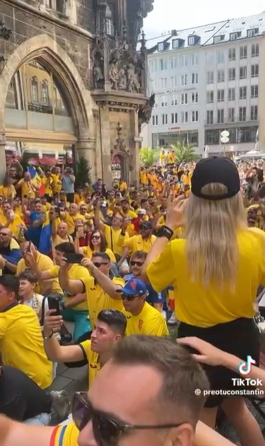 Suporterii Echipei Naționale / Foto: Captură Video TikTok