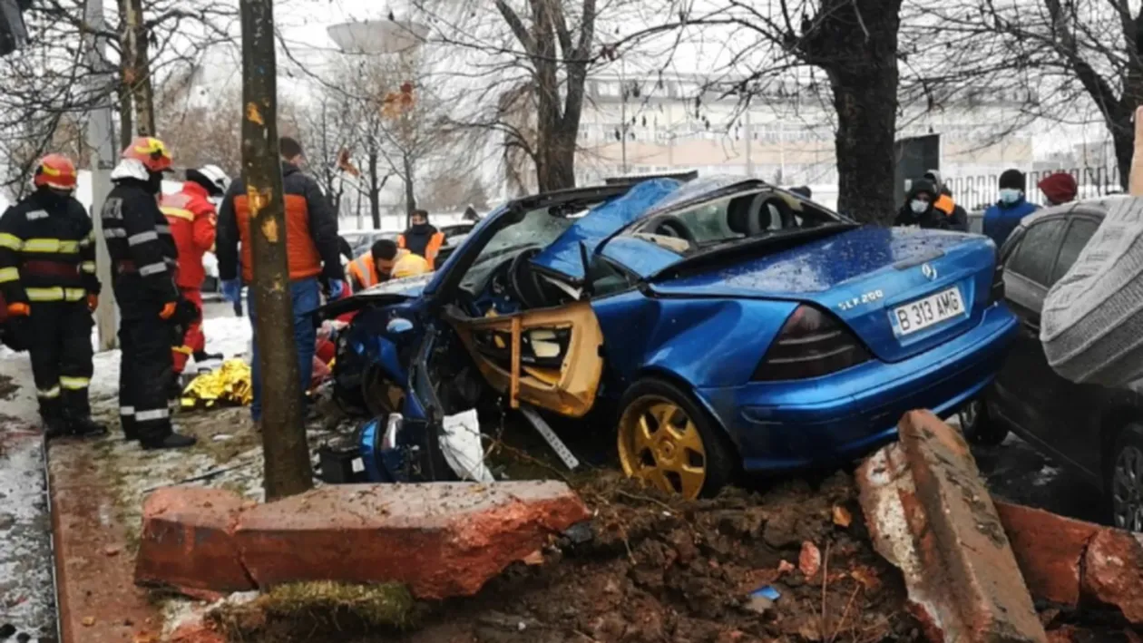 Accident grav pe bulevardul Theodor Pallady din Capitală! Șoferul unui autoturism și-a pierdut viața