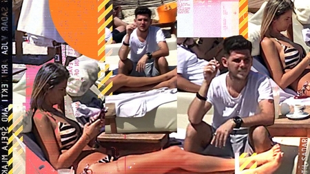 E cea mai bună dovadă că s-au împăcat. Cum i-am filmat la mare pe sexy-asistenta de la Neatza și vloggerul Cuza