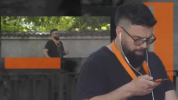 Cum l-am surprins pe Edi Stancu, în buricul Capitalei. Faimosul coregraf ”forțează” silueta!