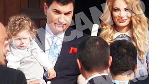 Primele declaraţii ale lui GIGI BECALI, după ce CRISTI BORCEA şi VALENTINA PELINEL l-au creştinat pe fiul lor