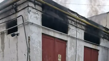Incendiu la Spitalul Municipal Dej! Flăcările au izbucnit în urma unor defecțiuni electrice