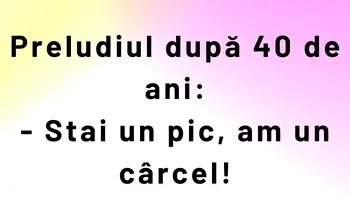 BANCUL ZILEI | Preludiul la +40 ani