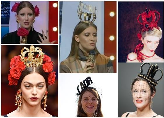 Anna Dello Russo poartă flori în păr la fel ca Iulia Albu
