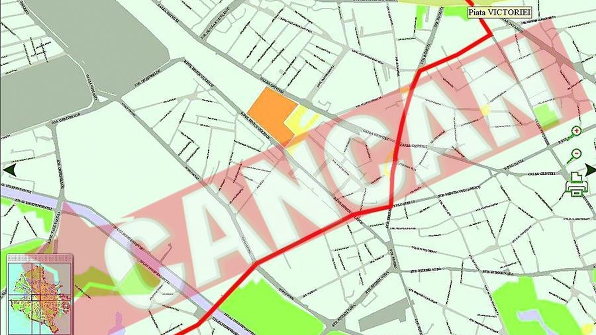 Harta on-line, care semnalizeaza cele mai bune trasee prin Bucuresti