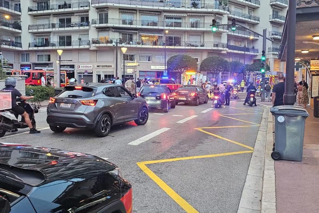Explozie Monaco/ sursa foto: X