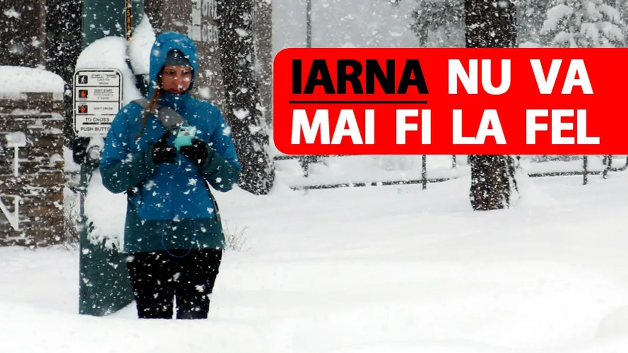ANM anunță temperaturi istorice! Iarna nu va mai fi la fel în România