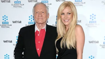 VIDEO Crystal Harris, fosta logodnica a lui Hugh Heffner: Am facut sex cu el o singura data si a durat cateva secunde