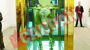 13 milioane Euro pentru un taur in formol