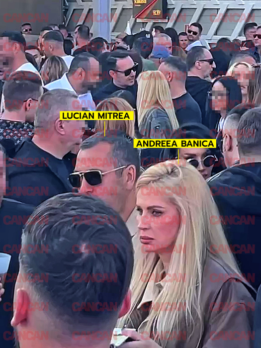 Andreea Bănică și soțul, de 1 Mai la club