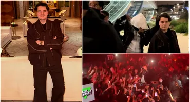 Selly și Playboi Carti, flancați de bodyguarzi după after party-ul din Paris! Imagini epice cu concertul artistului de la Gate Club