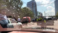 UPDATE accident teribil în București: un şofer urmărit de poliţie a lovit 5 maşini în nordul Capitalei. Bărbatul n-a fost prins