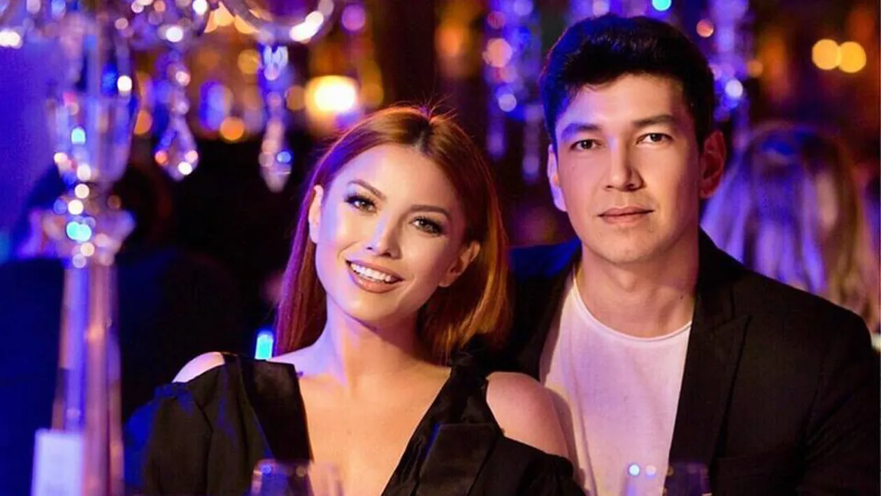 Probleme în paradis! Elena Gheorghe și-a făcut soțul de râs la TV: Foarte urât din partea ta