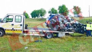 Surori gemene spulberate de tren