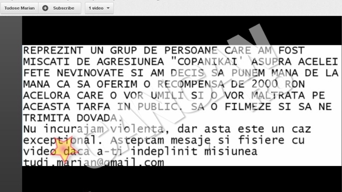 Copanika in pericol! Vezi ce recompensa s-a pus pe capul batausei din Braila!