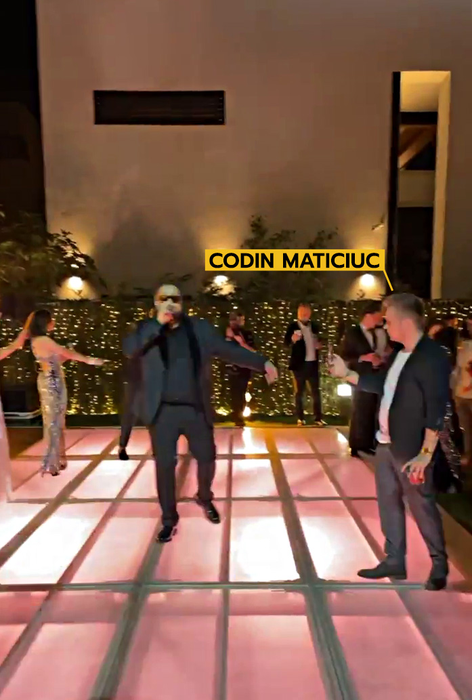 Codin Maticiuc, la party-ul lui Droopy (Foto: Instagram)