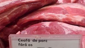 Prețuri de sărbători! Câți lei au ajuns 1 kilogram de ceafă și 1 kg de mușchiuleț de porc, acum, în București