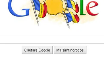 Ziua Nationala a Romaniei este celebrata si de Google cu un logo special