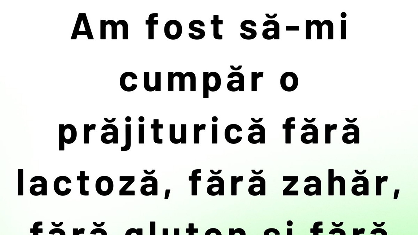BANCUL ZILEI | Cum arată prăjitura dietetică