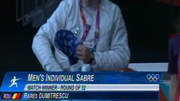 Rares Dumitrescu a pierdut semifinala cu Diego Ochiuzzi si va lupta pentru medalia de bronz la sabie