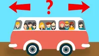Exercițiul care a pus internetul pe jar | În ce direcție circulă acest autobuz, de fapt?