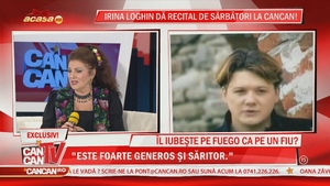 Irina Loghin, despre Fuego: "A venit cu un buchet de flori şi m-a rugat să-i fiu mamă, am plâns când s-a aşezat în braţele mele"