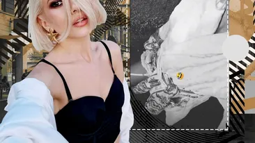 Lidia Buble, în halat de baie pe străzile din Capitală: ”Cum mă plimb eu”