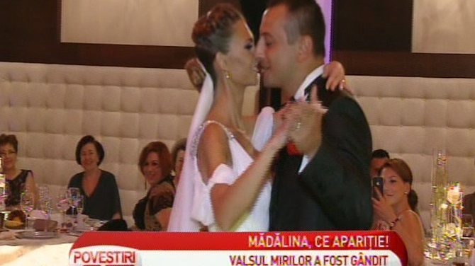 Mihai Petre a jurizat dansul mirilor la nunta Madalinei Draghici si a lui Ovidiu Pop! Vezi ce nota le-a dat si ce urare le-a facut