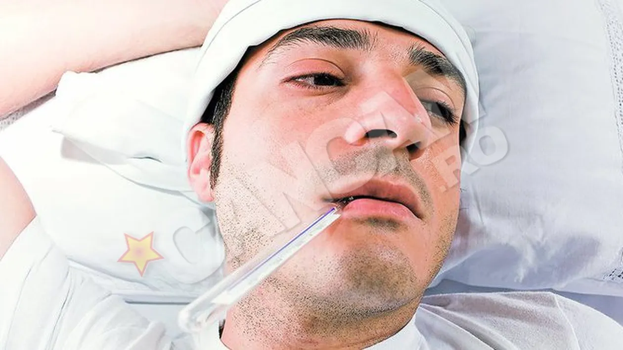 Doar daca ai febra si iti pierzi cunostinta te mai poti interna