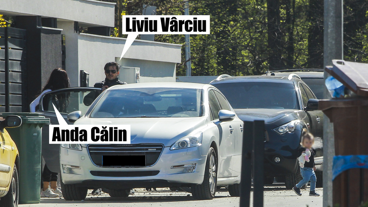 Liviu Vârciu și Anda Călin, prinși pe picior greșit