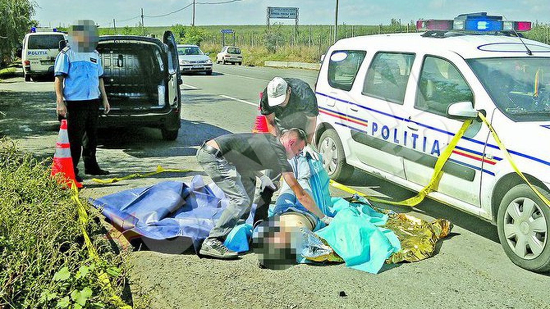Un batran avea in portbagaj o prostituata moarta!