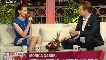 Monica arunca bomba: Irina sta doar cu bona intr-un apartament, nu la vila la Izvorani! Ea nu sta nici cu mine, nici cu tatal ei, asta daca nu cumva Irinel doarme in pat cu bona