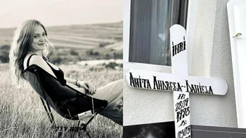 Primele imagini de la priveghiul Andreei Aniță, tânăra care a murit din cauza unei forme agresive de cancer