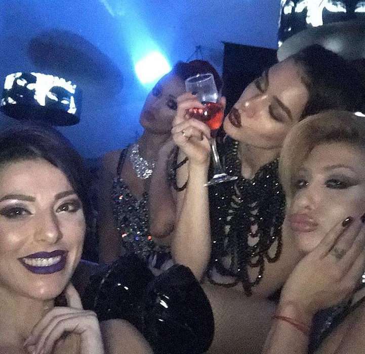 Iubita lui Bozo, pe vremea când dansa în club