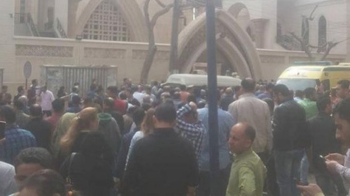 Explozie puternică într-o biserică din Egipt, de Florii! Cel puţin 21 persoane au murit 