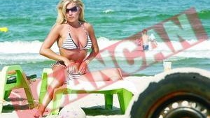 Elena Udrea, rusinoasa in costumul de baie