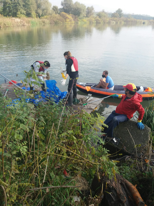 Voluntarii își propun să nu lase niciun pet să ajungă în Dunăre