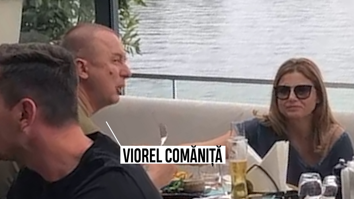 Fostul șef al Vămilor la masă cu soția