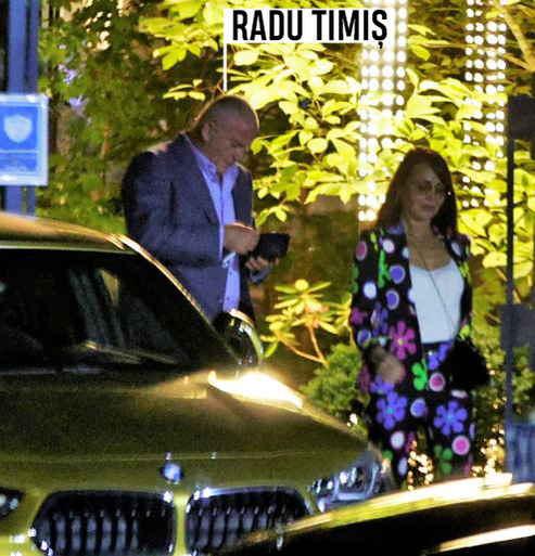Radu Timiș, alături de soția lui, Cristina
