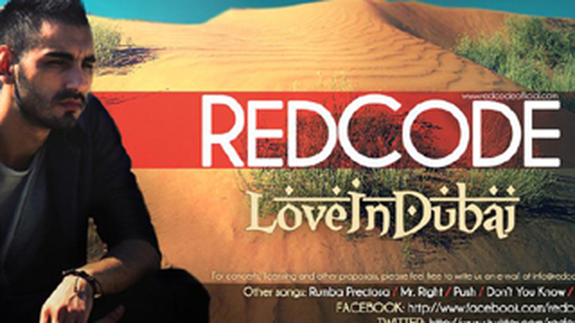 Dupa "Rumba Preciosa", RedCode lanseaza noul single "Love in Dubai"